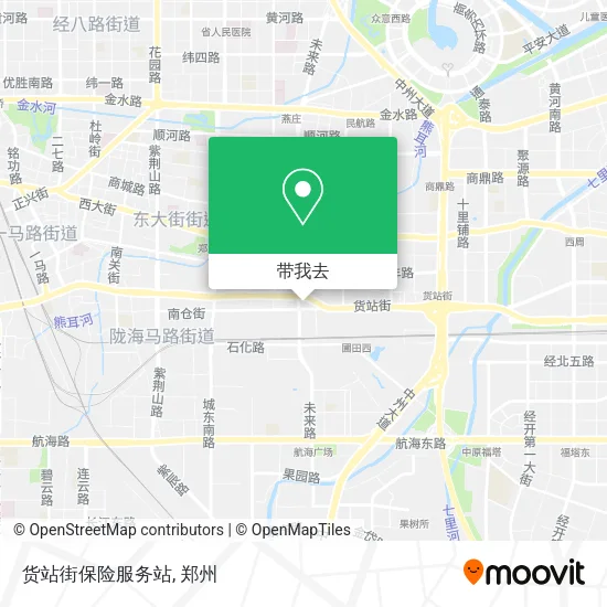 货站街保险服务站地图