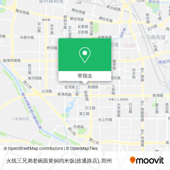 火线三兄弟老碗面黄焖鸡米饭(政通路店)地图