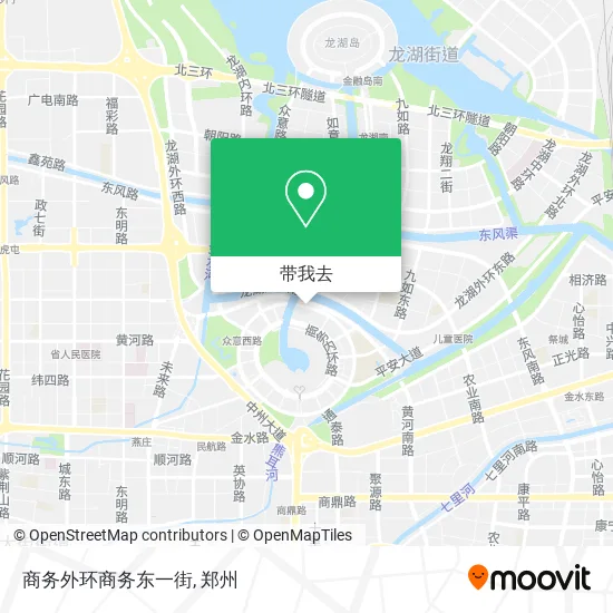 商务外环商务东一街地图