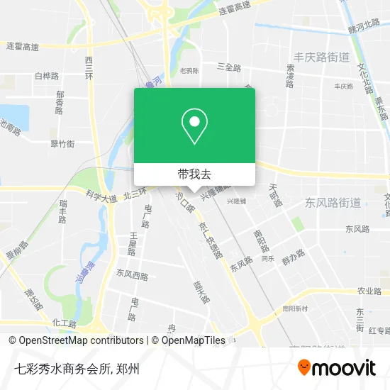 七彩秀水商务会所地图