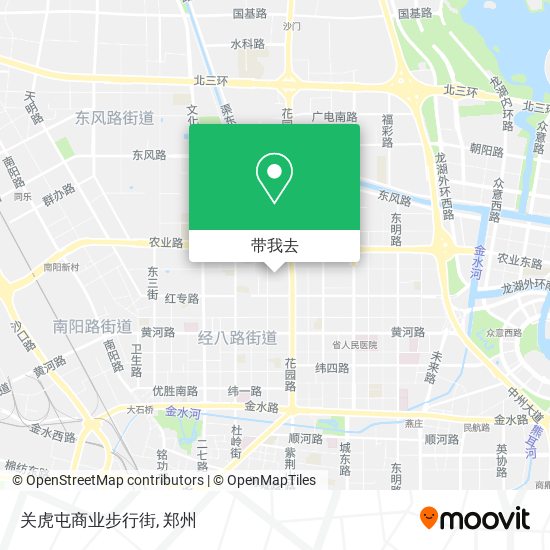 关虎屯商业步行街地图