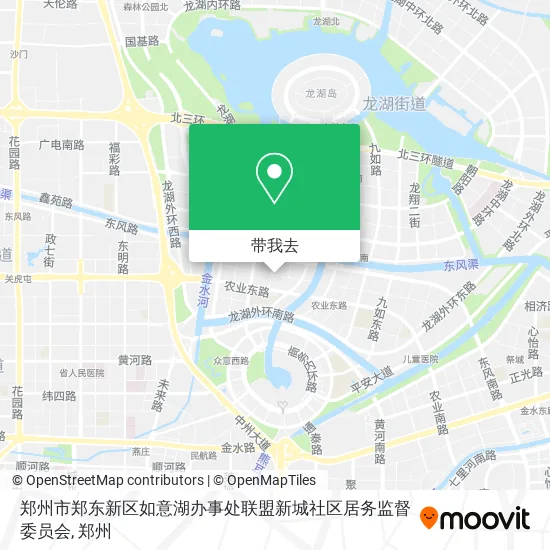 郑州市郑东新区如意湖办事处联盟新城社区居务监督委员会地图