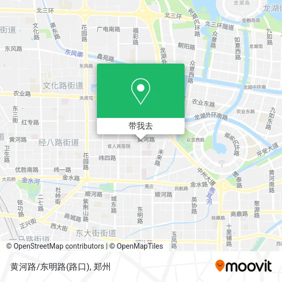 黄河路/东明路(路口)地图