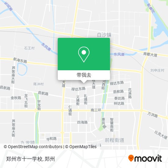 郑州市十一学校地图