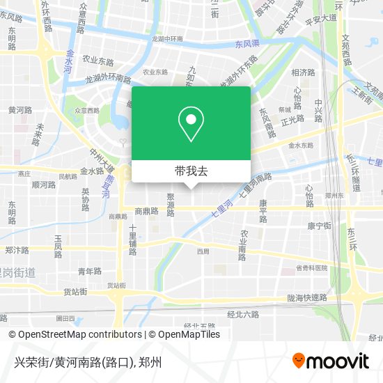 兴荣街/黄河南路(路口)地图