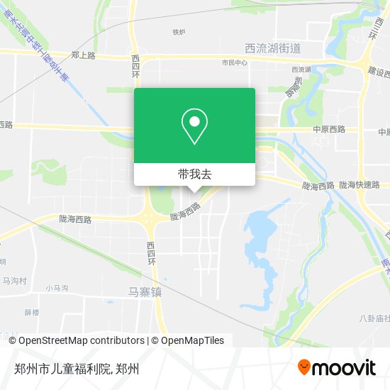 郑州市儿童福利院地图