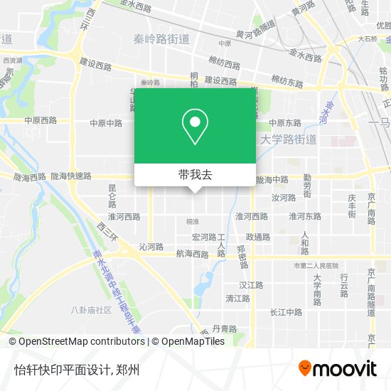 怡轩快印平面设计地图