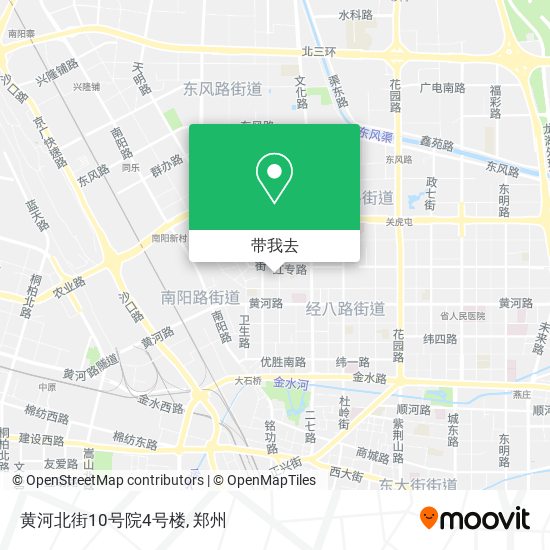 黄河北街10号院4号楼地图