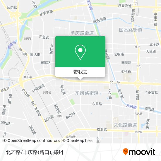 北环路/丰庆路(路口)地图