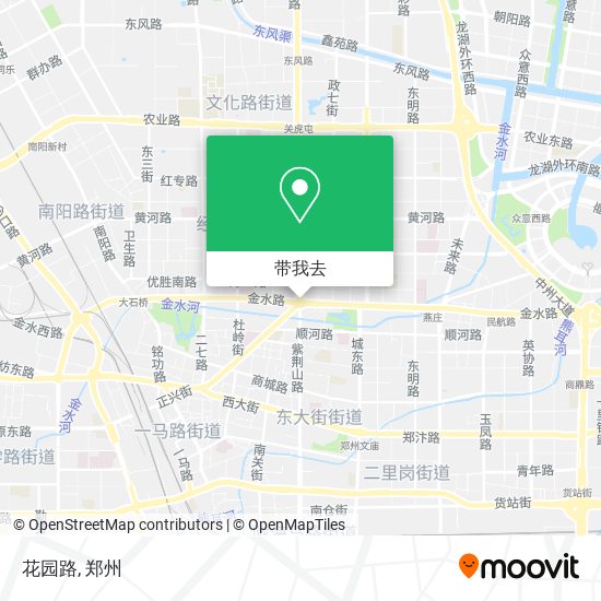 花园路地图