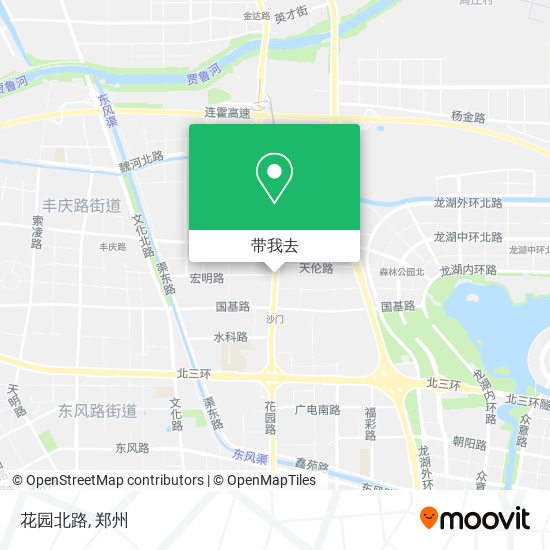 花园北路地图
