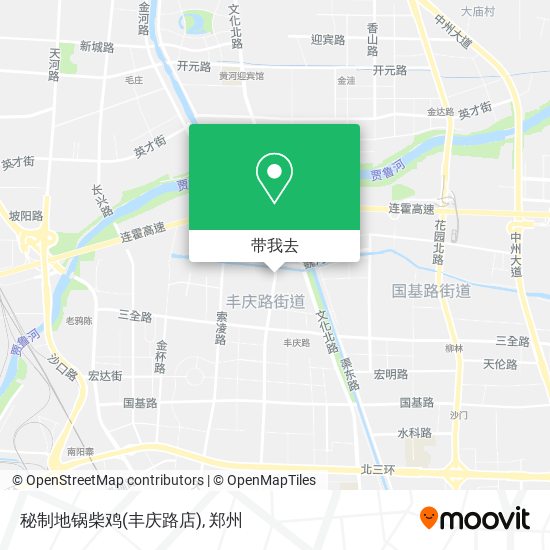 秘制地锅柴鸡(丰庆路店)地图