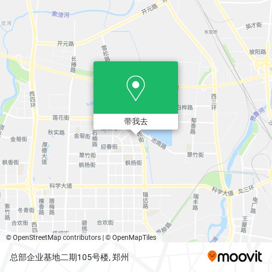 总部企业基地二期105号楼地图