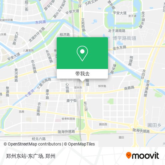 郑州东站-东广场地图