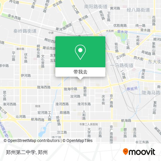郑州第二中学地图