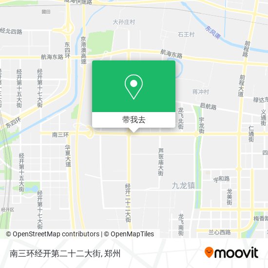 南三环经开第二十二大街地图