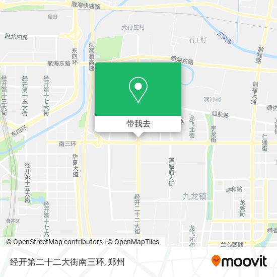 经开第二十二大街南三环地图