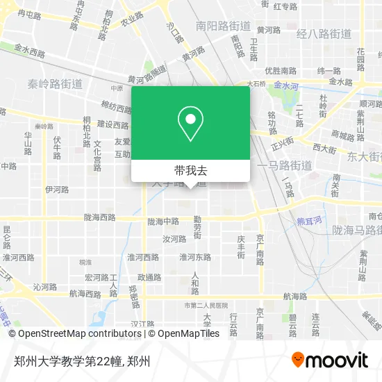 郑州大学教学第22幢地图