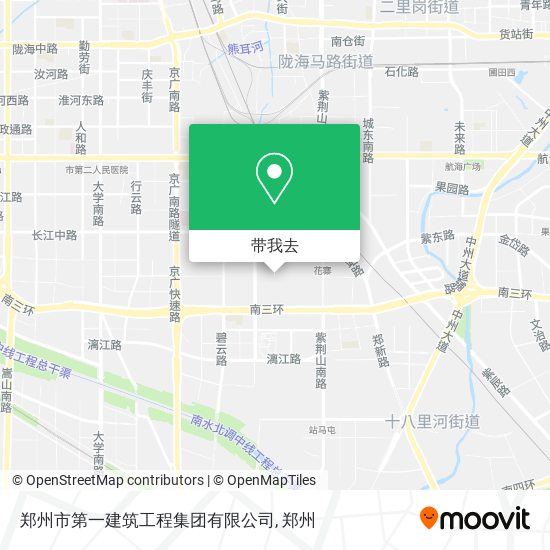 郑州市第一建筑工程集团有限公司地图