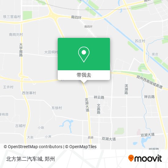 北方第二汽车城地图
