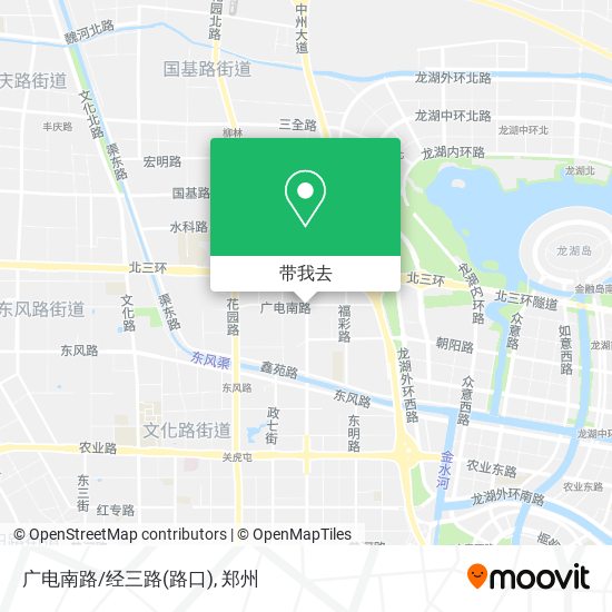 广电南路/经三路(路口)地图