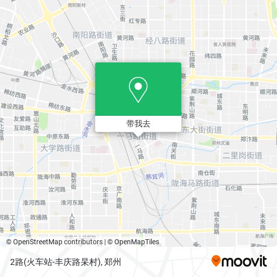 2路(火车站-丰庆路杲村)地图