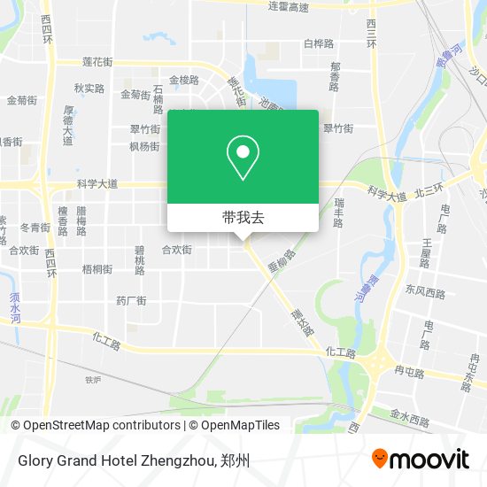 Glory Grand Hotel Zhengzhou地图