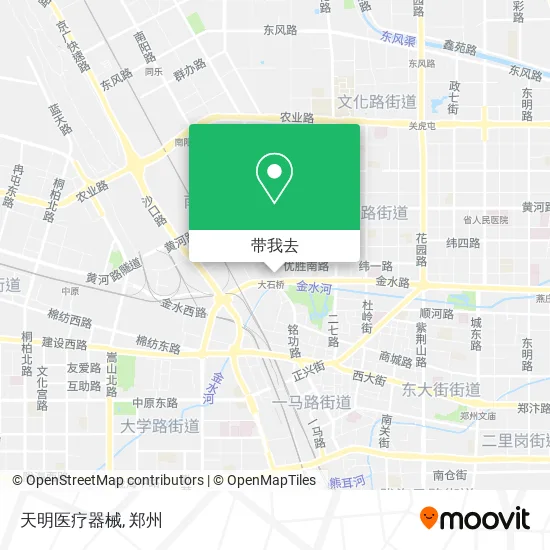 天明医疗器械地图