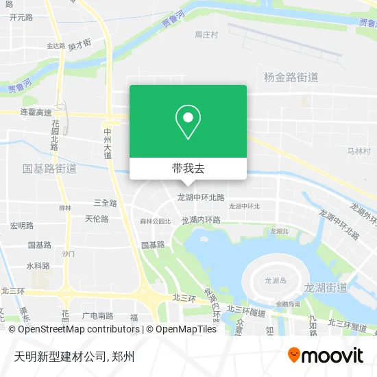 天明新型建材公司地图