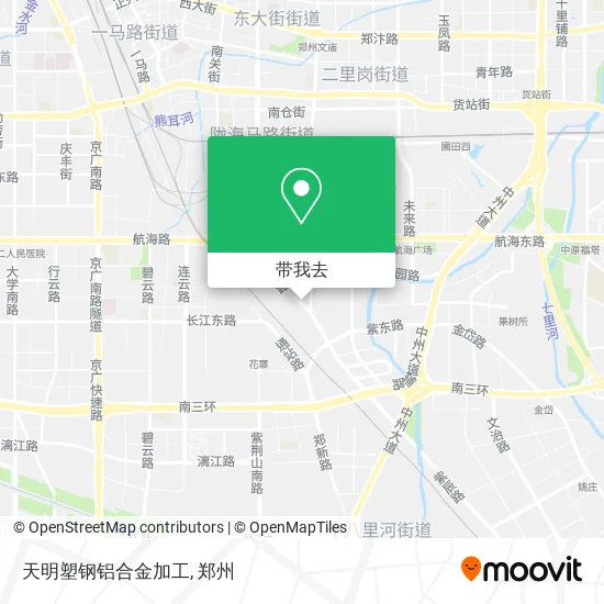 天明塑钢铝合金加工地图