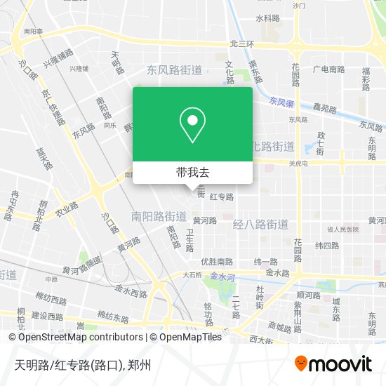 天明路/红专路(路口)地图