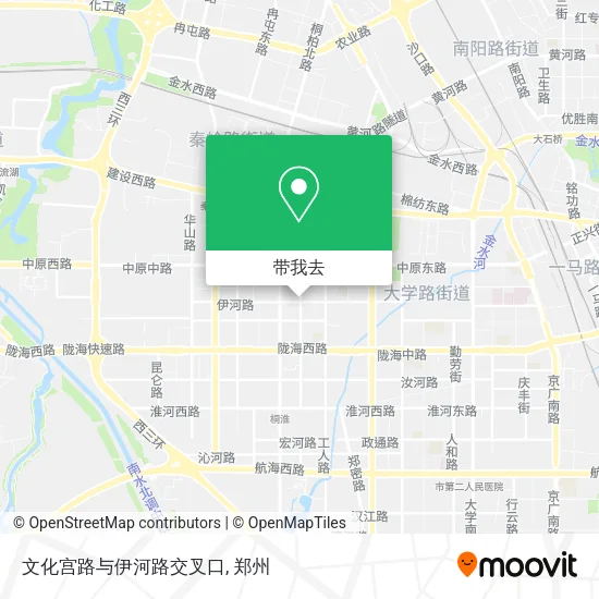 文化宫路与伊河路交叉口地图