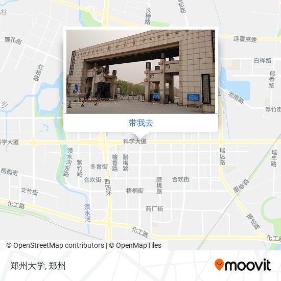 郑州大学地图