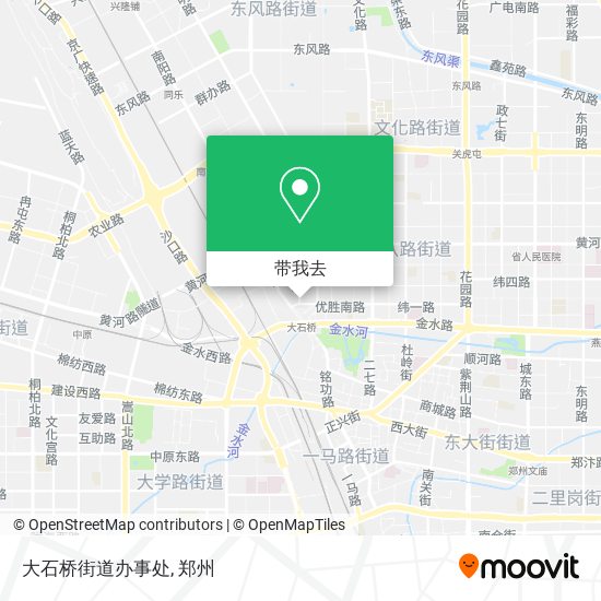 大石桥街道办事处地图