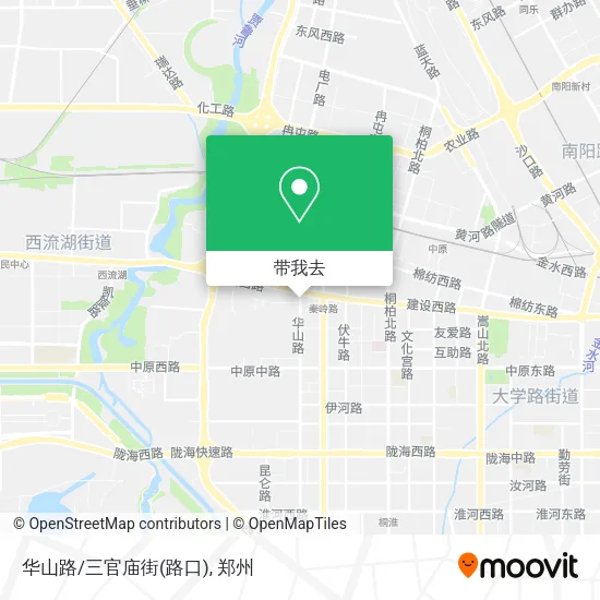 华山路/三官庙街(路口)地图