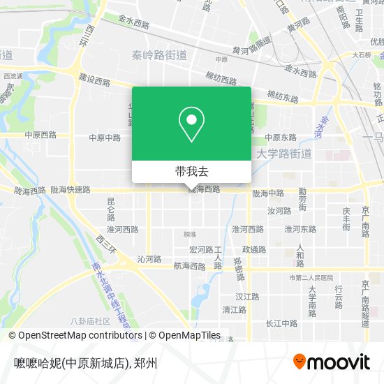 嚒嚒哈妮(中原新城店)地图