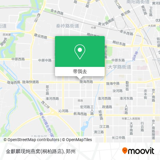 金麒麟现炖燕窝(桐柏路店)地图