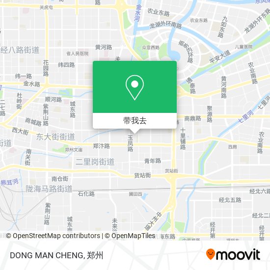 DONG MAN  CHENG地图