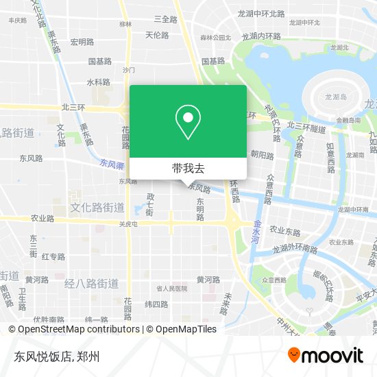 东风悦饭店地图