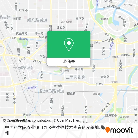 中国科学院农业项目办公室生物技术炎帝研发基地地图