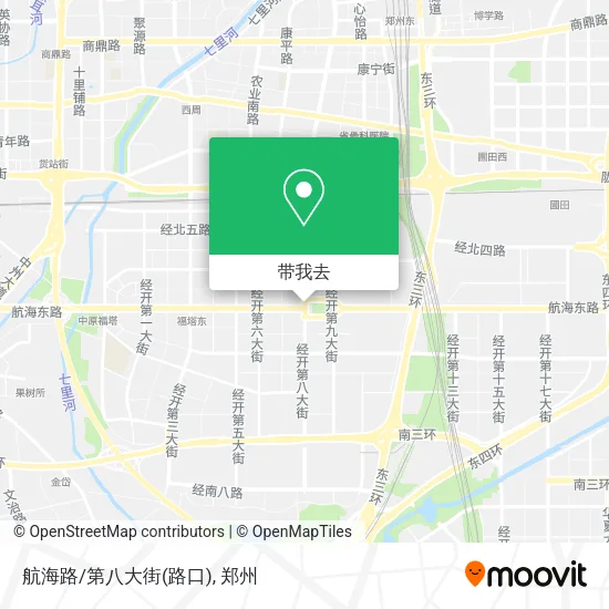 航海路/第八大街(路口)地图