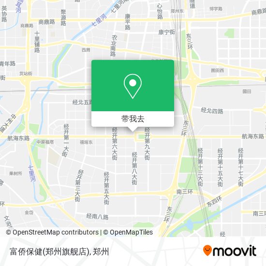富侨保健(郑州旗舰店)地图