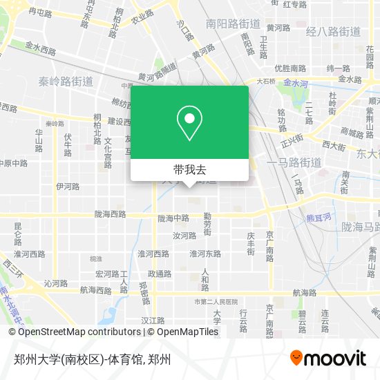 郑州大学(南校区)-体育馆地图