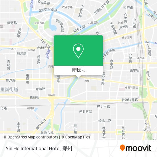 Yin He International Hotel地图