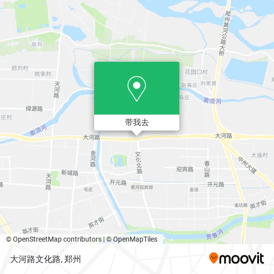 大河路文化路地图