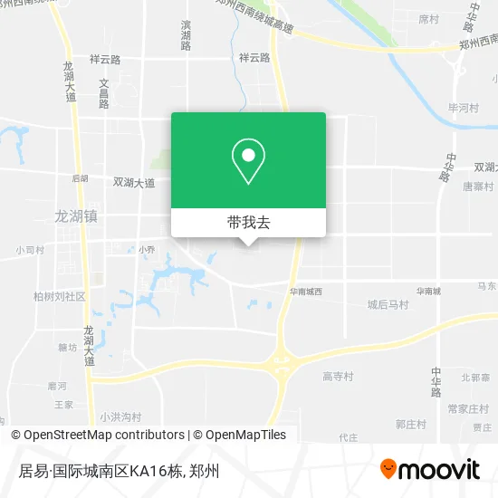 居易·国际城南区KA16栋地图