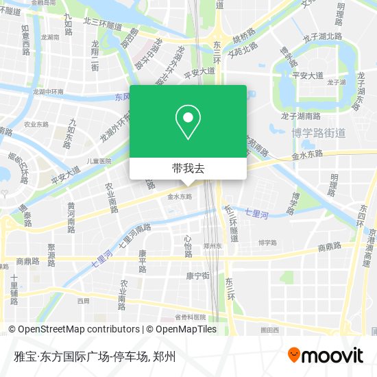 雅宝·东方国际广场-停车场地图