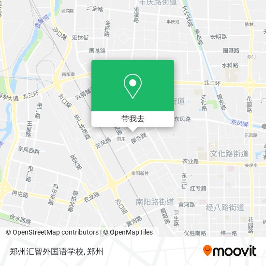 郑州汇智外国语学校地图