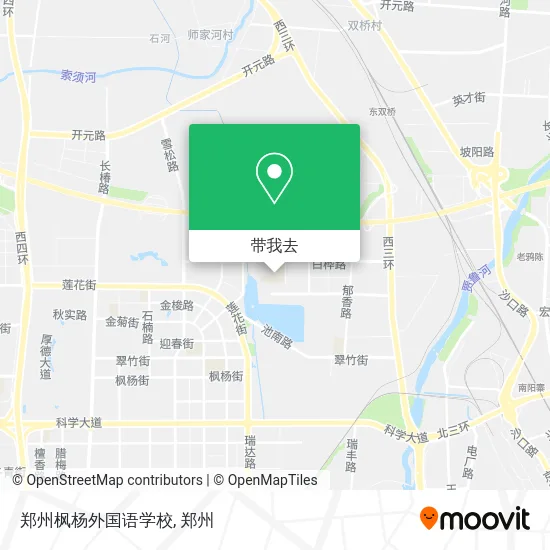 郑州枫杨外国语学校地图
