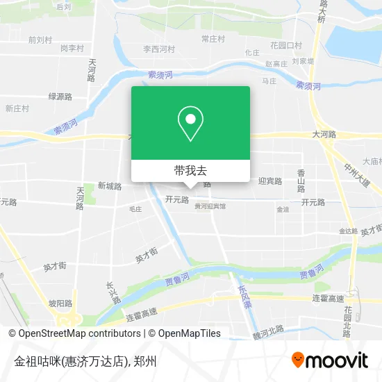 金祖咕咪(惠济万达店)地图